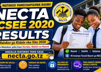 NECTA ACSEE 2020 Results