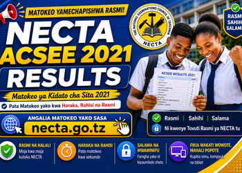NECTA ACSEE 2021 Results
