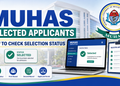 MUHAS Selected Applicants 2026/2027: How to Check Selection Status