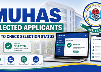 MUHAS Selected Applicants 2026/2027: How to Check Selection Status