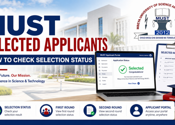 MUST Selected Applicants 2026/2027: How to Check Selection Status