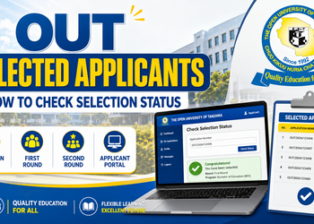 OUT Selected Applicants 2026/2027: How to Check Selection Status