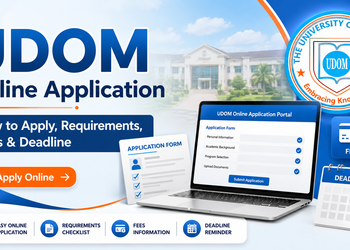 UDOM Online Application: How to Apply, Requirements, Fees & Deadline